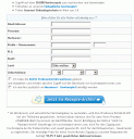Anmeldeformular mit Hinweis auf Kosten am Ende als Screenshot von Kochrezepte-server.com