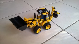 Lego Mini Baggerlader 42004