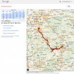 Vier Wochen Radius bei Google Location