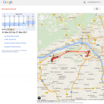 Zwei Wochen Radius bei Google Location