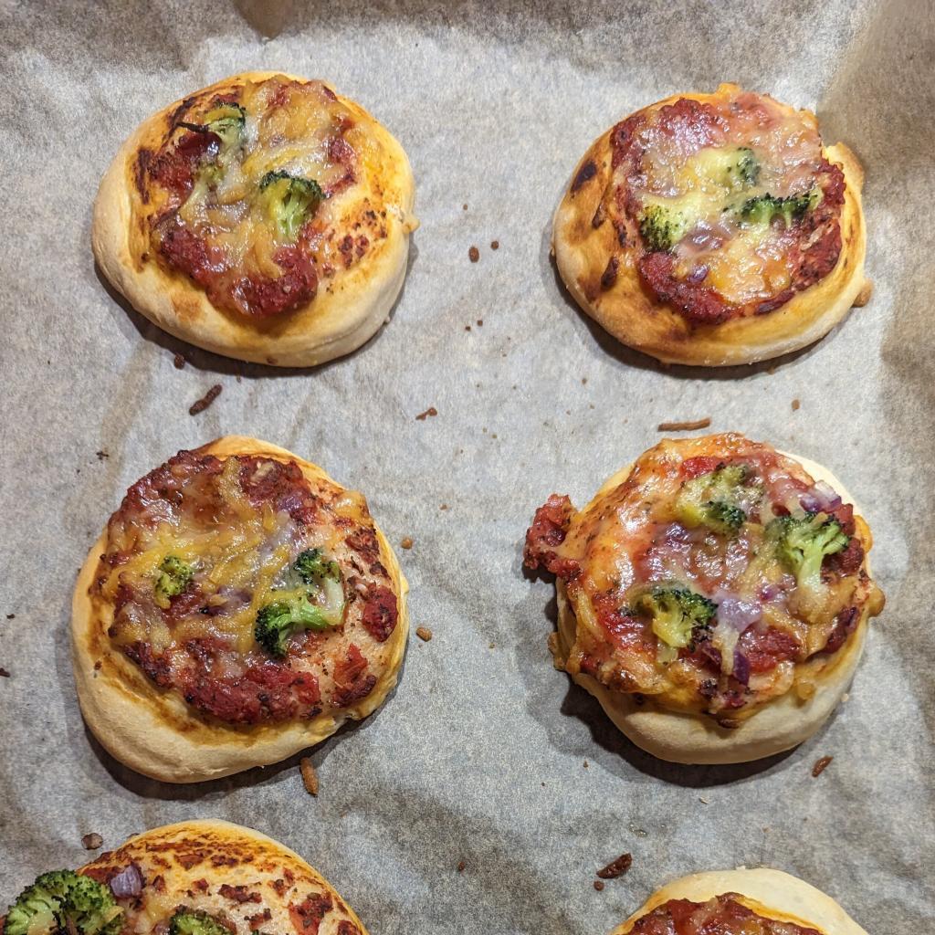 Vegane Mini Pizza
